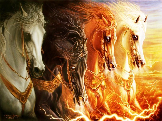 Лошади, кони Картинки, рисунки